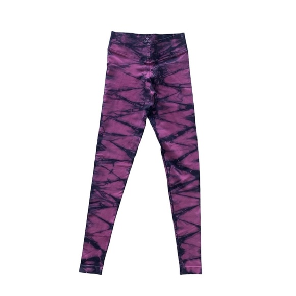 NUX Legging Bordeaux Tie Dye Wave Small - Picture 3 of 6